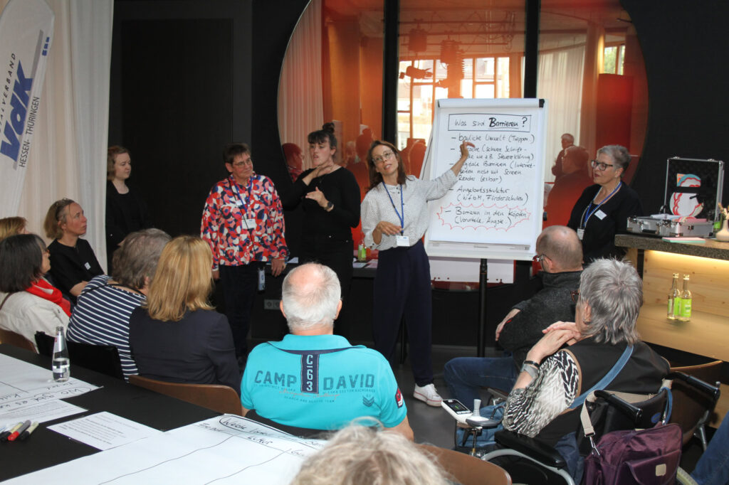 Workshop "Barrieren beseitigen"
